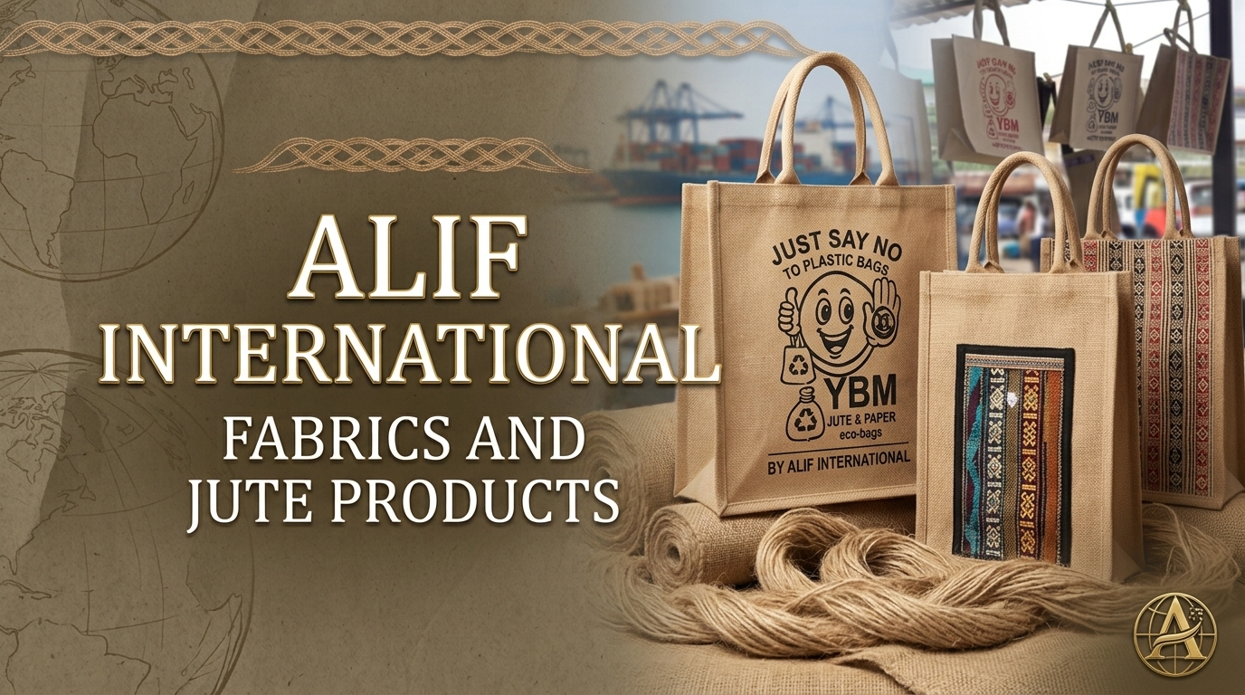 Alif International jute bags and eco-friendly products
