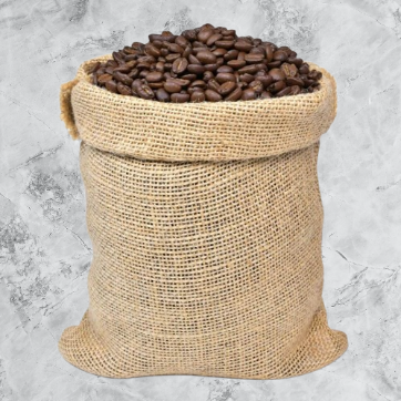 Natural jute gunny sack